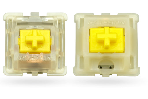 Gateron Milky Yellow Pro V2 vs KS-9 Yellow
